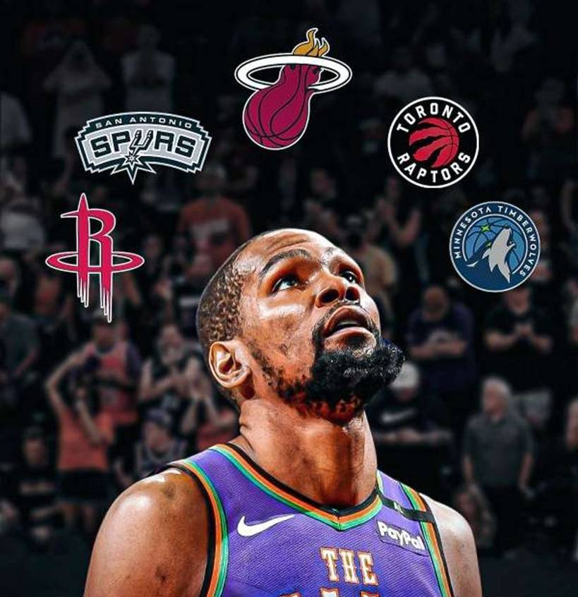 NBA-曝火箭用格林+10号签报价杜兰特太阳想要更多