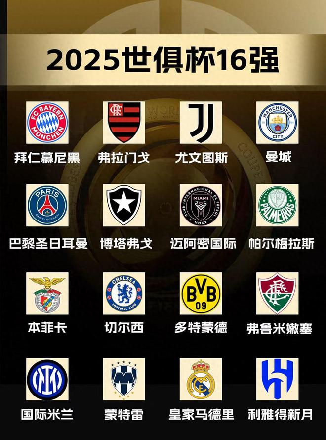包含2025世俱杯各主要球队大名单一览的词条
